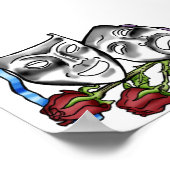 Comedy/Tragedy Poster (Ecke)