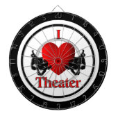 Comedy & Tragedy Regulation Dart Board Dartscheibe (vorne)