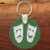 Comedy Tragedy Schlüsselanhänger (Vorderseite)