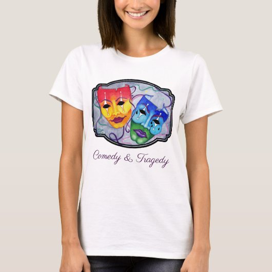 Comedy & Tragedy T-Shirt (Vorderseite)