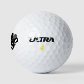 Comedy und das Tragedy Theater Jester Masks Golfball (Logo)