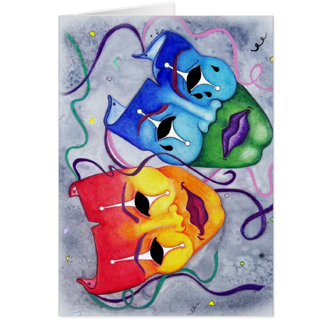 Comedy und Tragedy (Vorne)