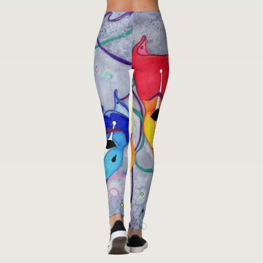 Comedy und Tragedy Leggings (Rückseite)