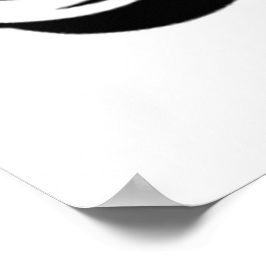 Comedy und Tragedy-Masken Poster (Ecke)