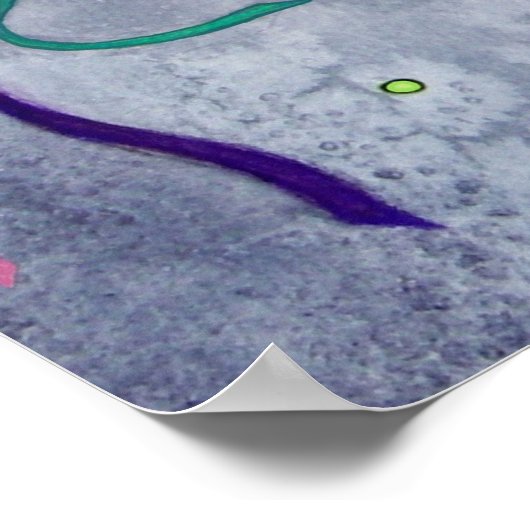 Comedy und Tragedy Poster (Ecke)