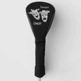 Comedy und Tragedy Silver Theater Golf Headcover