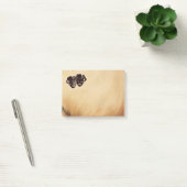 Comedy und Tragedy Theater Jester maskieren Rustik Post-it Klebezettel (Büro)