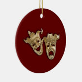 Comedy und Tragedy Theater Keramikornament (Rechts)
