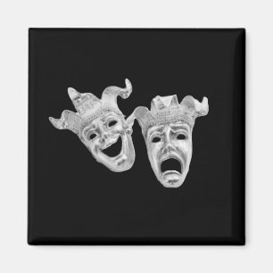 Comedy und Tragedy Theater Magnet