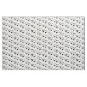 Comedy und Tragedy Theater Masken Schwarze Linie Stoff (Yard (91,4 cm))