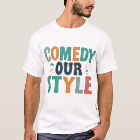 Comedy Unser Stil T-Shirt (Vorderseite)