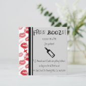 Comedy Wedding Einladung, Spaß Einladung (Stehend Vorderseite)