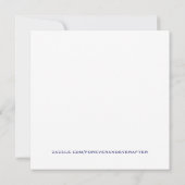 Comedy Wedding Einladung, Spaß Einladung (Rückseite)