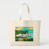 ComeonbackMon Jumbo Stoffbeutel (Vorne)