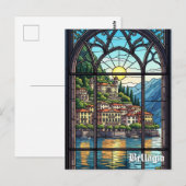 Comer Bellagio Italien Postkarte (Vorne/Hinten)