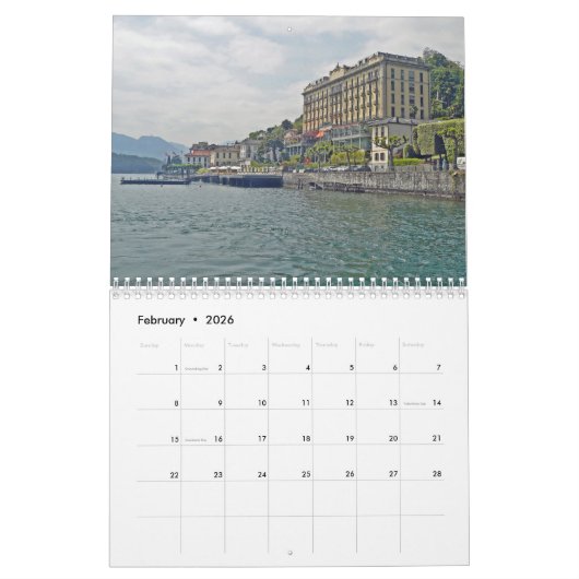 Comer See 2026 Kalender (Feb 2026)