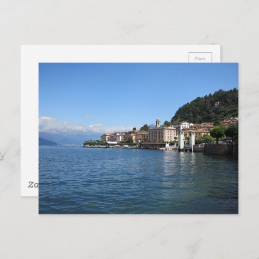 Comer See 3 Postkarte (Vorne/Hinten)