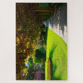 Comer See Bellagio - Wanderweg Herbst in Italien Puzzle (Vertikal)