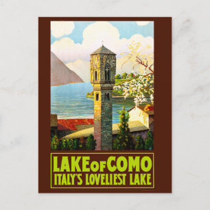 Comer See - der schönste See Italiens, Postkarte