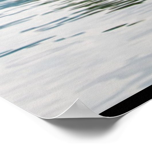 Comer See in Italien Poster (Ecke)