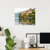 Comer See in Italien Poster (Heimbüro)