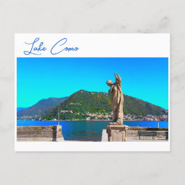 Comer See Italien Landschaft Aussicht auf Berge Postkarte