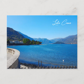 Comer See Italien Landschaftsgebirge Postkarte