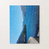 Comer See Italien Landschaftsgebirge Puzzle (Vertikal)