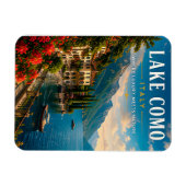 🌊 Comer See Italien Luxus am Seeufer Magnet (Horizontal)