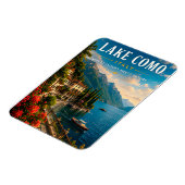 🌊 Comer See Italien Luxus am Seeufer Magnet (Linke Seite)