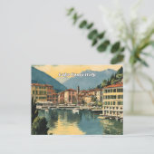 Comer See, Italien Postcard Postkarte (Stehend Vorderseite)