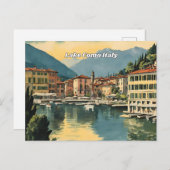 Comer See, Italien Postcard Postkarte (Vorne/Hinten)