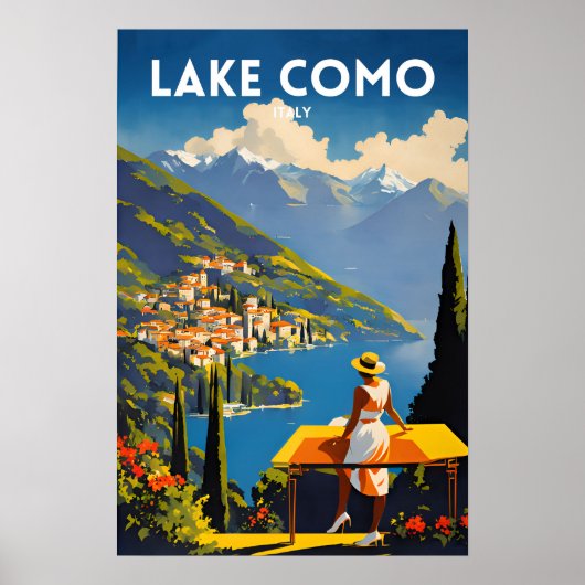 Comer See Italien Poster (Vorne)