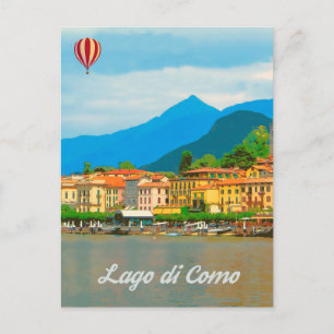 Comer See, Italien Postkarte