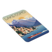 Comer See Italien Reise Magnet (Rechte Seite)