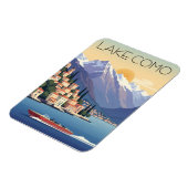 Comer See Italien Reise Magnet (Linke Seite)