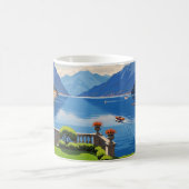 Comer See Italien Reisen Kaffeetasse (Mittel)