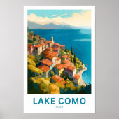 Comer See Italien Reisen Print Poster (Vorne)