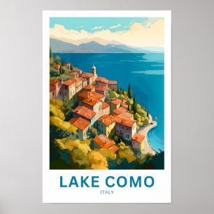 Comer See Italien Reisen Print Poster