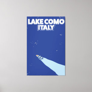 Comer See Italien Reiseplakat Leinwanddruck