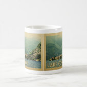 Comer See Italien Vintage Travel Kaffeetasse (Mittel)