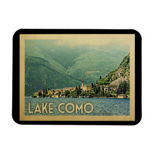 Comer See Italien Vintage Travel Magnet