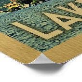 Comer See Italien Vintage Travel Poster (Ecke)