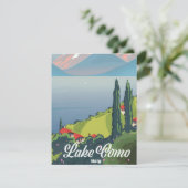 Comer See Italien Vintages Reiseplakat (Stehend Vorderseite)