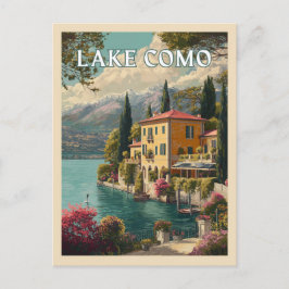 Comer See - Italienischer See-Charme Postkarte
