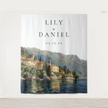 Comer See - Italienisches Hochzeitssemble Foto Hin