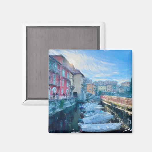 Comer See Magnet (Vorderseite/Rückseite)