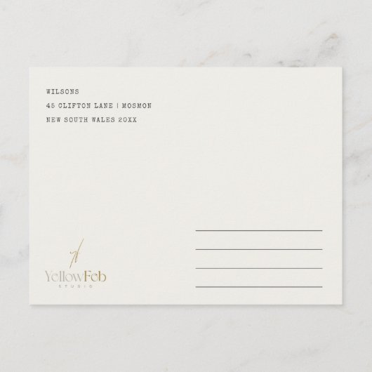 Comer See Norditalien Wasserfarbe Italien Reisen Postkarte (Rückseite)