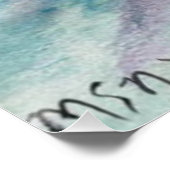 Comer See Poster (Ecke)