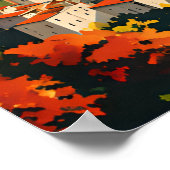 Comer See Poster (Ecke)